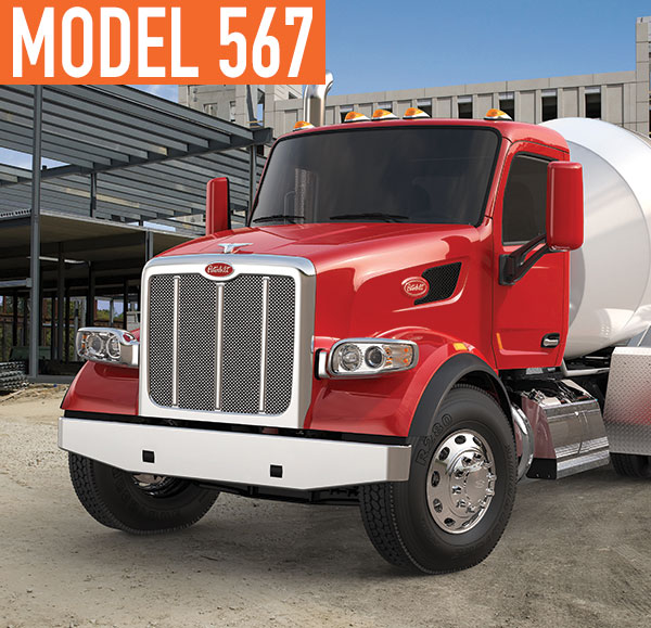 Peterbilt Model 567 Combines New and Old