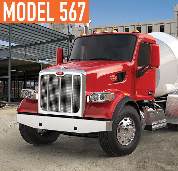 Peterbilt Model 567 Combines New and Old