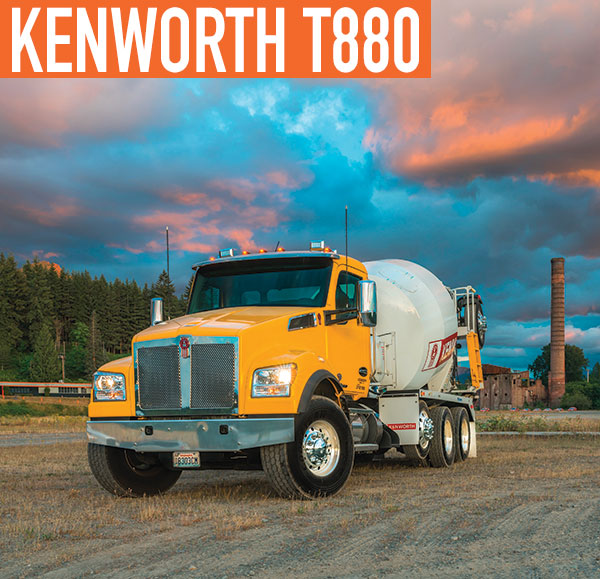 Kenworth's T880's Techy Interior Complements its Tough Exterior