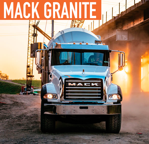 The Mack Granite has the Durability and Maneuverability for Your Job