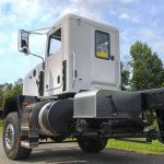 Peterbilt Narrow Cab Rear View