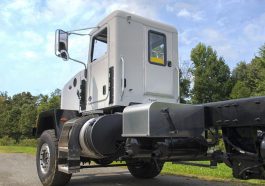 Peterbilt Narrow Cab Rear View