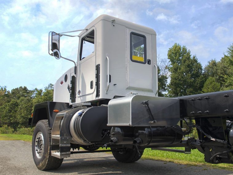 Peterbilt Narrow Cab Rear View
