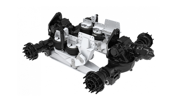 Link's 85K Air Link Tandem Drive Chassis Suspension Fills Super-Heavy-Duty Niche