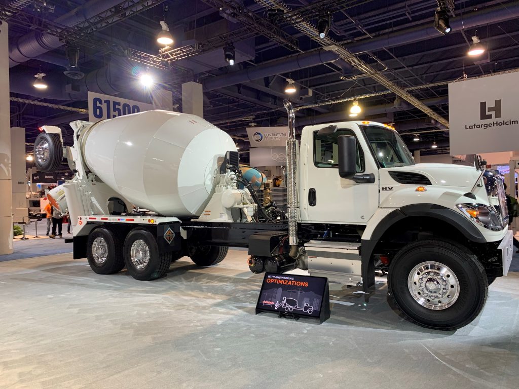 International Truck Introduces New Lightweight HV Series Mixer Spec