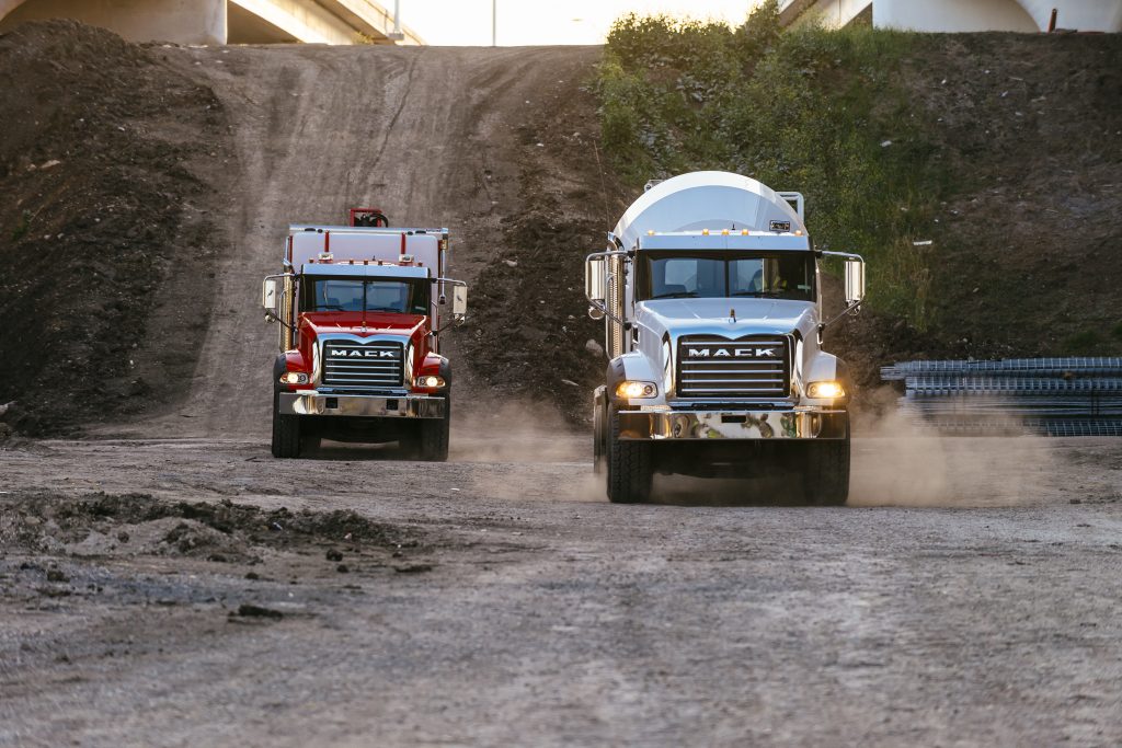 Mack Trucks Reduces Driver Strain with Command Steer for Mack Granite