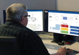 telematics system being used