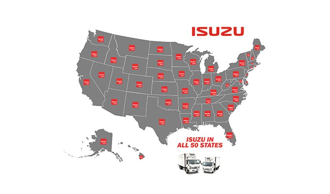 Isuzu Now Has Dealerships in All 50 States