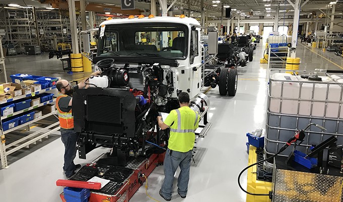 Mack MD Series Trucks Begin to Roll Off Line at RVO in Preparation for Full Production