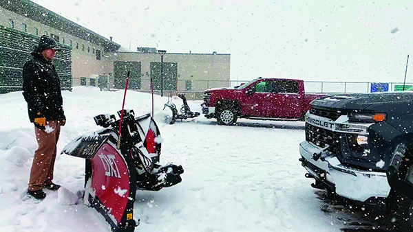 Silverado HD Snow Day with BOSS Snow Plow (continued)