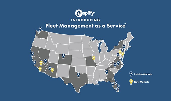 Spiffy Brings Fleet Management Solutions to Six New Markets