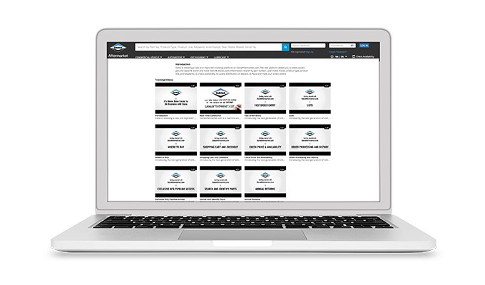 DanaAftermarket.com Features Instructional Video Series, Extensive Literature Library