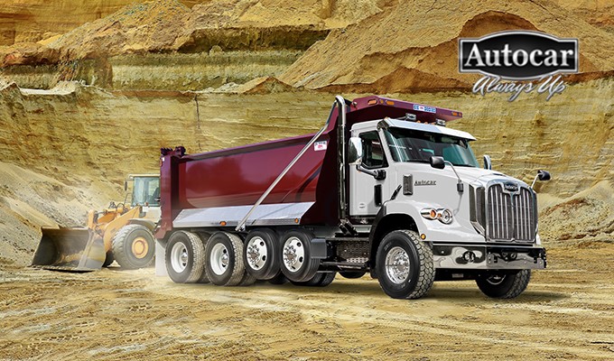 Autocar's DC-64D Work Truck is Perfect for Construction