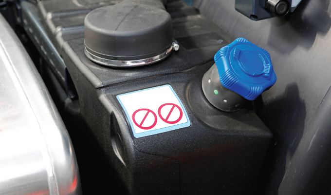 Changing Diesel Exhaust Fluid in Vehicles That Have Been Idle for a Prolonged Period