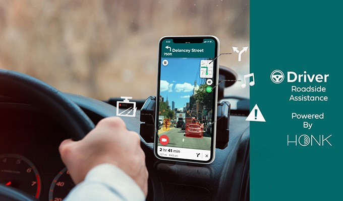 Driver Technologies Selects HONK for a Co-branded Roadside Assistance Solution