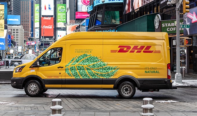 DHL Express Deploys Nearly 100 New Lightning Electric Delivery Vans in US