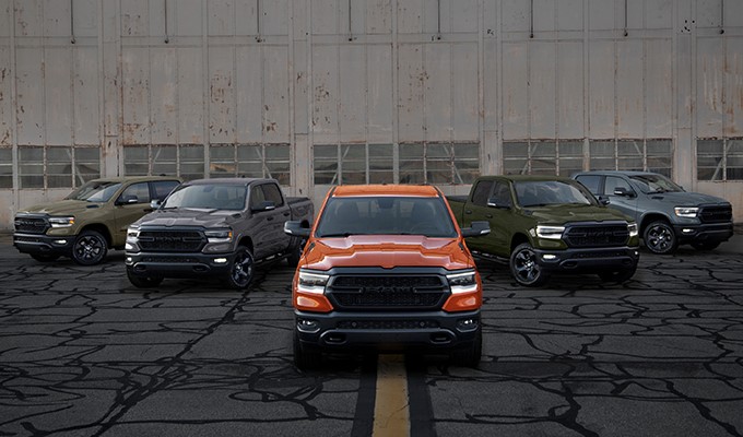 Ram Launches Fifth and Final Phase of US Armed Forces-inspired, Limited-edition ‘Built to Serve’ Trucks