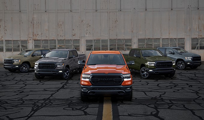Ram Launches Fifth and Final Phase of US Armed Forces-inspired, Limited-edition ‘Built to Serve’ Trucks