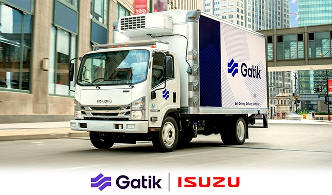 Isuzu North America Corporation and Gatik Form Collaboration to Develop and Evaluate Fully Autonomous Medium-duty Trucks