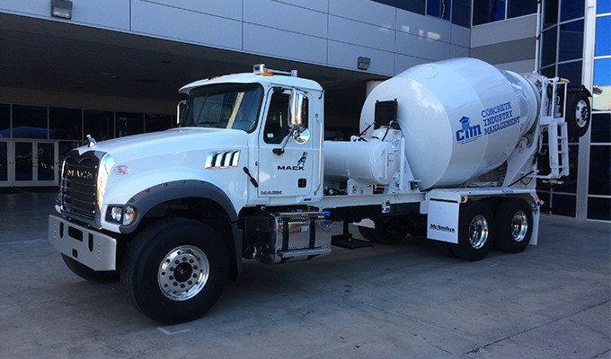 Mack Trucks Donates Mack Granite Model to Annual Auction in Support of Concrete Industry Management