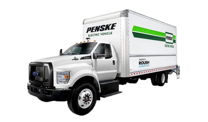 Penske, ROUSH CleanTech, and Proterra Announce New Collaboration for Next-Generation F-650 Electric Commercial Trucks