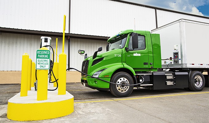 Volvo Trucks and AMPLY Power Collaborate on Charge Management Programs for Electric Truck Fleets
