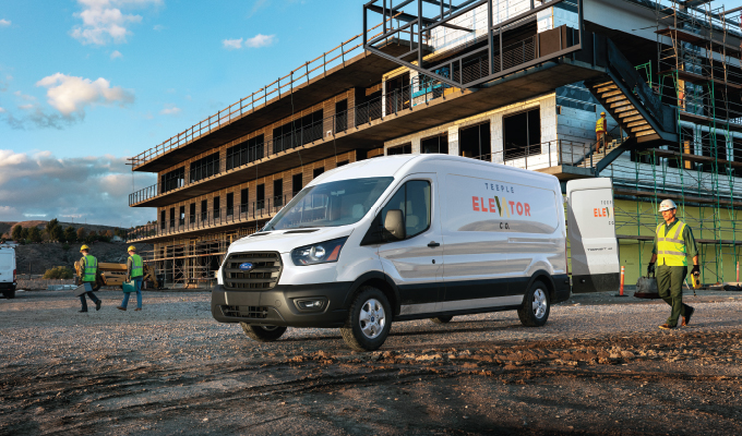 The 2021  Ford Transit