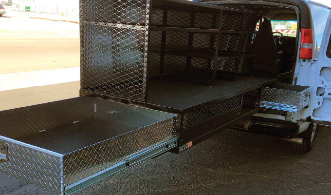Increase Van Storage Capacity and Accessibility, Improve Efficiency, and Reduce Injuries