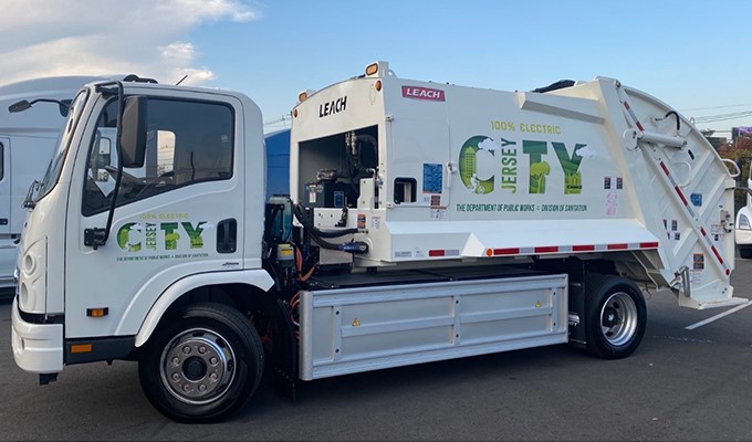 Jersey City Takes Delivery of Five Battery Electric Refuse Trucks
