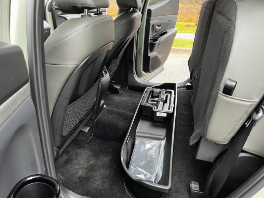 Hyundai Santa Cruz interior storage