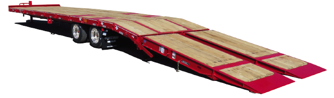 Felling Trailer Air Bi-Fold Ramp System