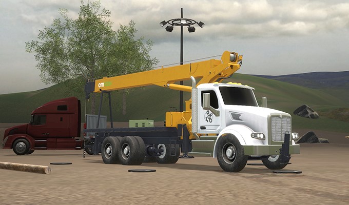 Boom Truck Simulator from CM Labs Accurately Replicates Machine Instability to Maximize Trainee Readiness for the Worksite