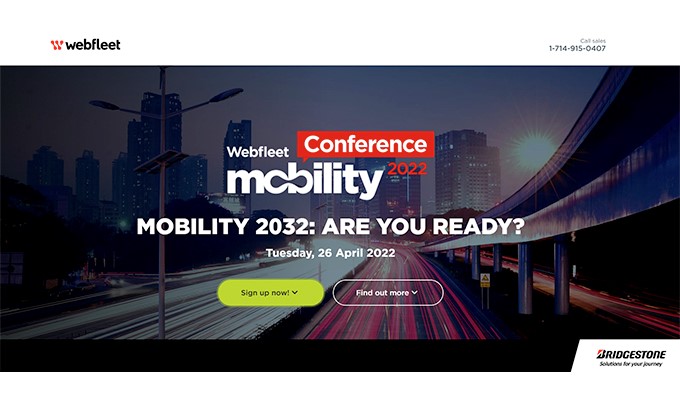 Webfleet Solutions Presents the First Global Edition of the Annual Webfleet Mobility Conference
