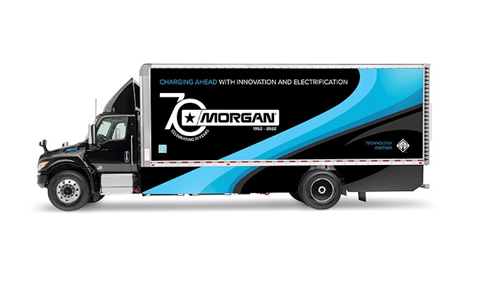 Morgan Truck Body and EAVX Underscore Commitment to a Zero-Emission Future at CARB and CALSTART Zero-Emission Truck Showcase