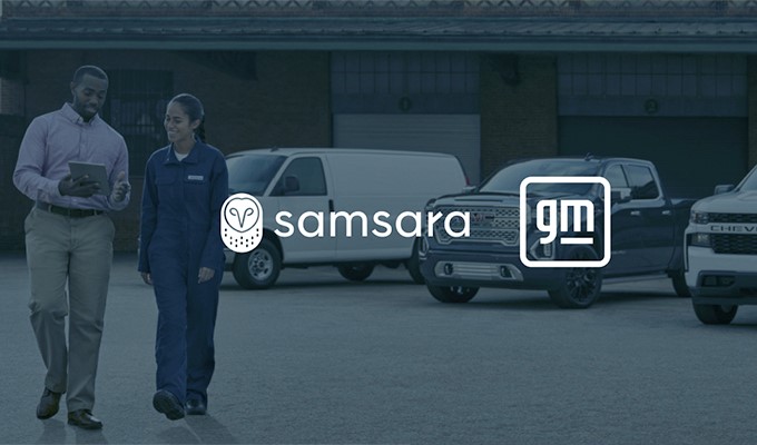Samsara and General Motors Work to Optimize Cloud-based Fleet Management