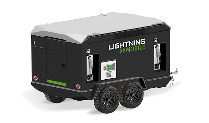 Lightning eMotors Unveils Next-generation Mobile Charger for Commercial and Consumer Electric Vehicles