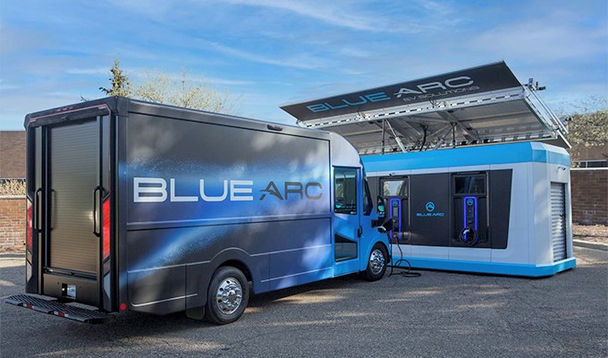 The Shyft Group Secures Initial Pre-order for Blue Arc All-electric Delivery Walk-in Vans