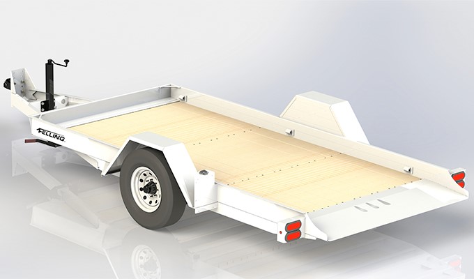 Felling Trailers’ Pan “Gravity” Tilt Trailers Receive Design Modifications