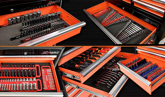 Dynamic Offers New Line of Tool Organizers for Sockets, Wrenches, and More
