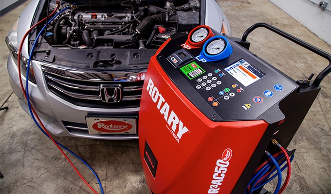 Rotary Announces New Line of Fully Automatic Air Conditioning Recharging Machines Powered by TEXA