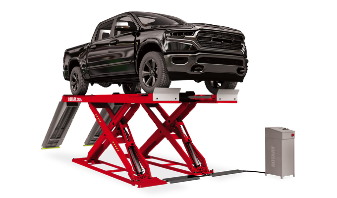 Rotary’s New XA12 Alignment Scissor Lift Offers Wide Service Capacity Range in a Small Footprint
