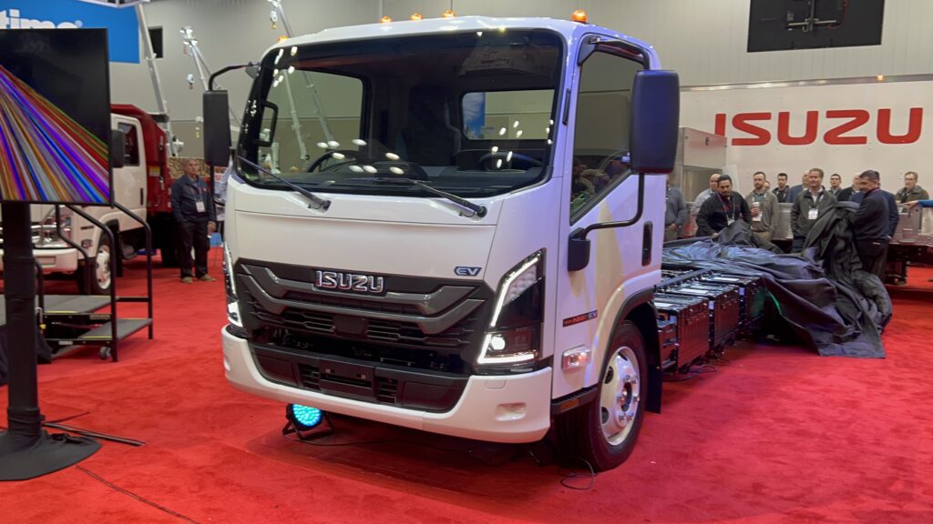 Isuzu Introduces Its First Electric Truck