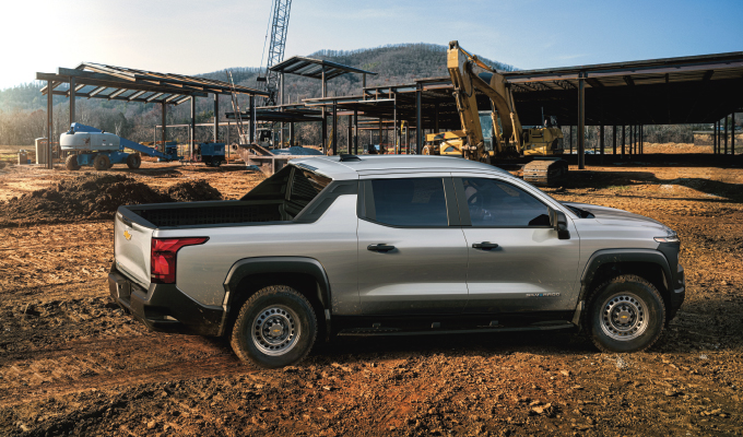 The Chevrolet Silverado EV