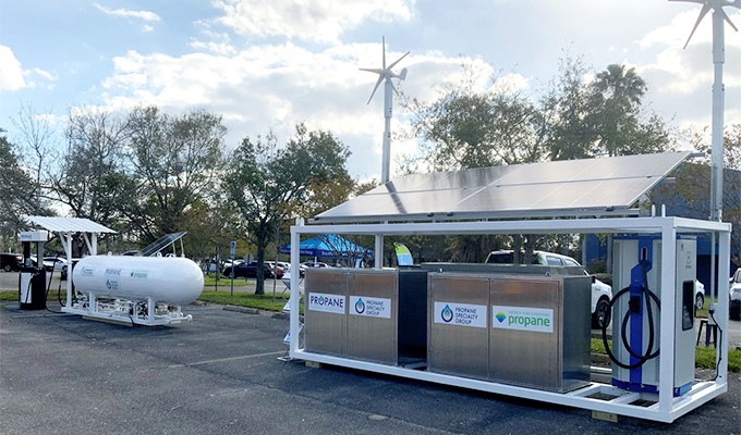 Propane Now Reducing Emissions through Recharging Infrastructure