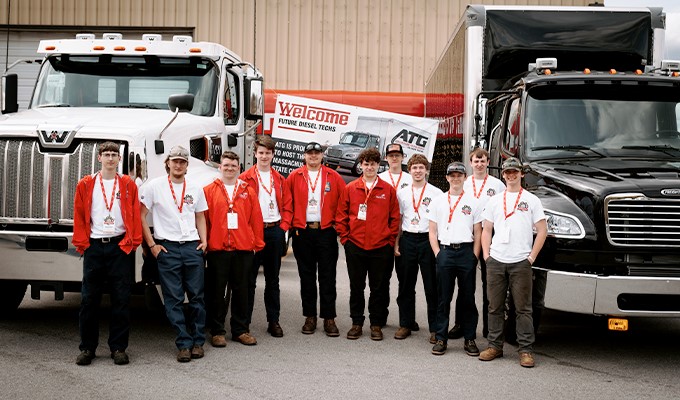 Advantage Truck Group Hosts SkillsUSA Massachusetts Diesel Equipment Technology State Championship