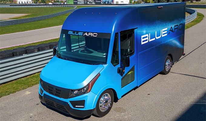 Blue Arc EV Delivery Vans Win 2023 Green Car Product of Excellence Award