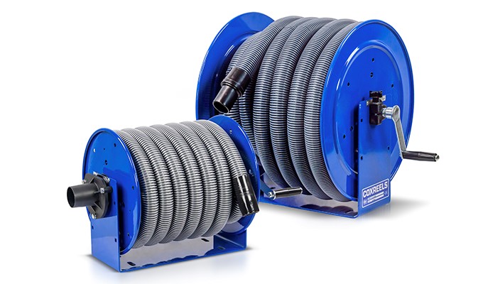 Coxreels Improved Options for the Vacuum Series Reel