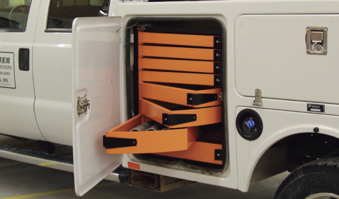 Reliable, Efficient Storage Solutions for Vans and Truck Bodies