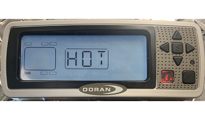Doran Tire Monitoring Provides Early Warning for Heat