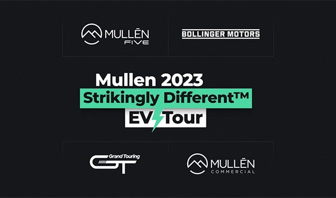 Mullen Announces New Stops for the 2023 Strikingly Different EV Tour